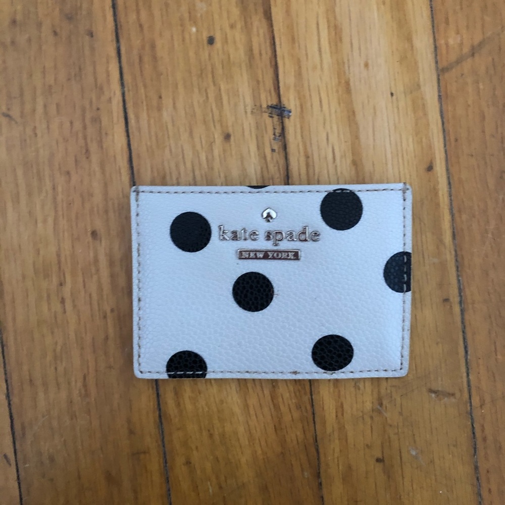 Kate Spade Polka Dot Card Wallet